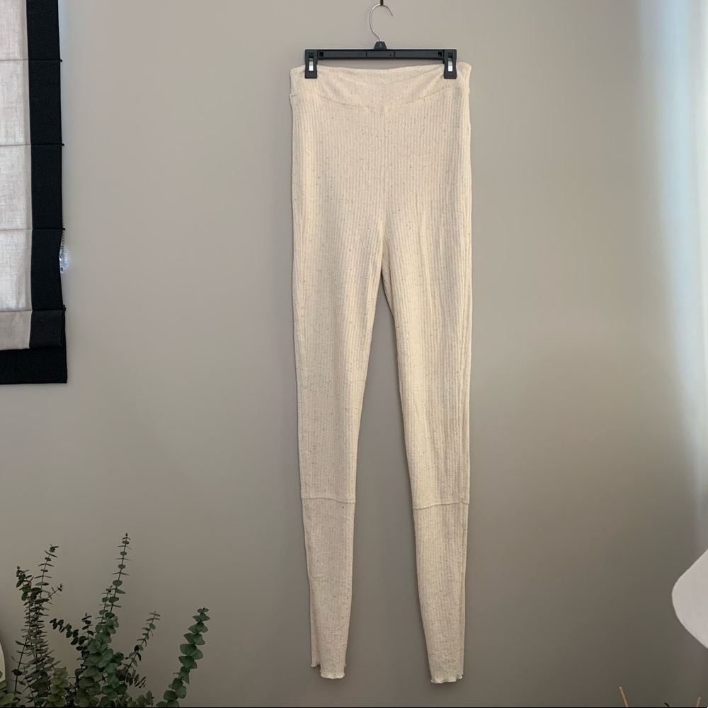 NWOT Free People Confetti Knit Ribbed Leggings